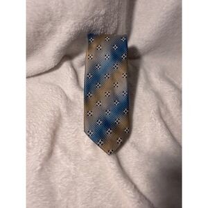 Vintage Prince Consort Golden Clasp 100 Polyester Fabric Men's Tie